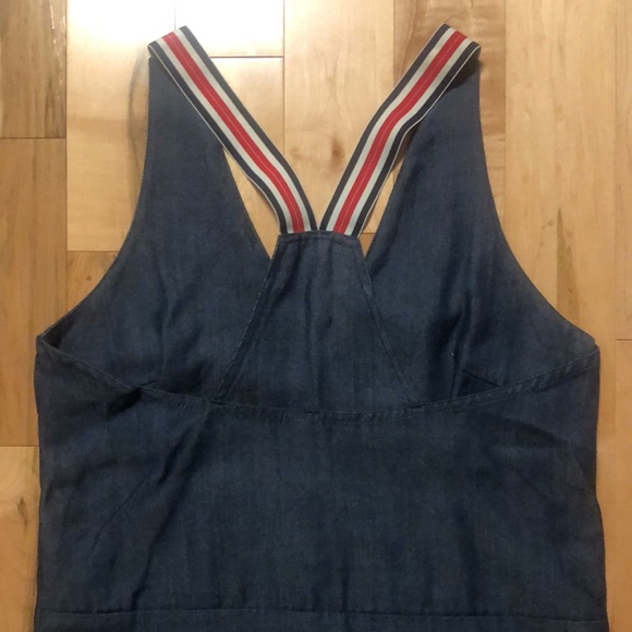 MPG denim jumper dress. Size small. - Picture 3 of 3